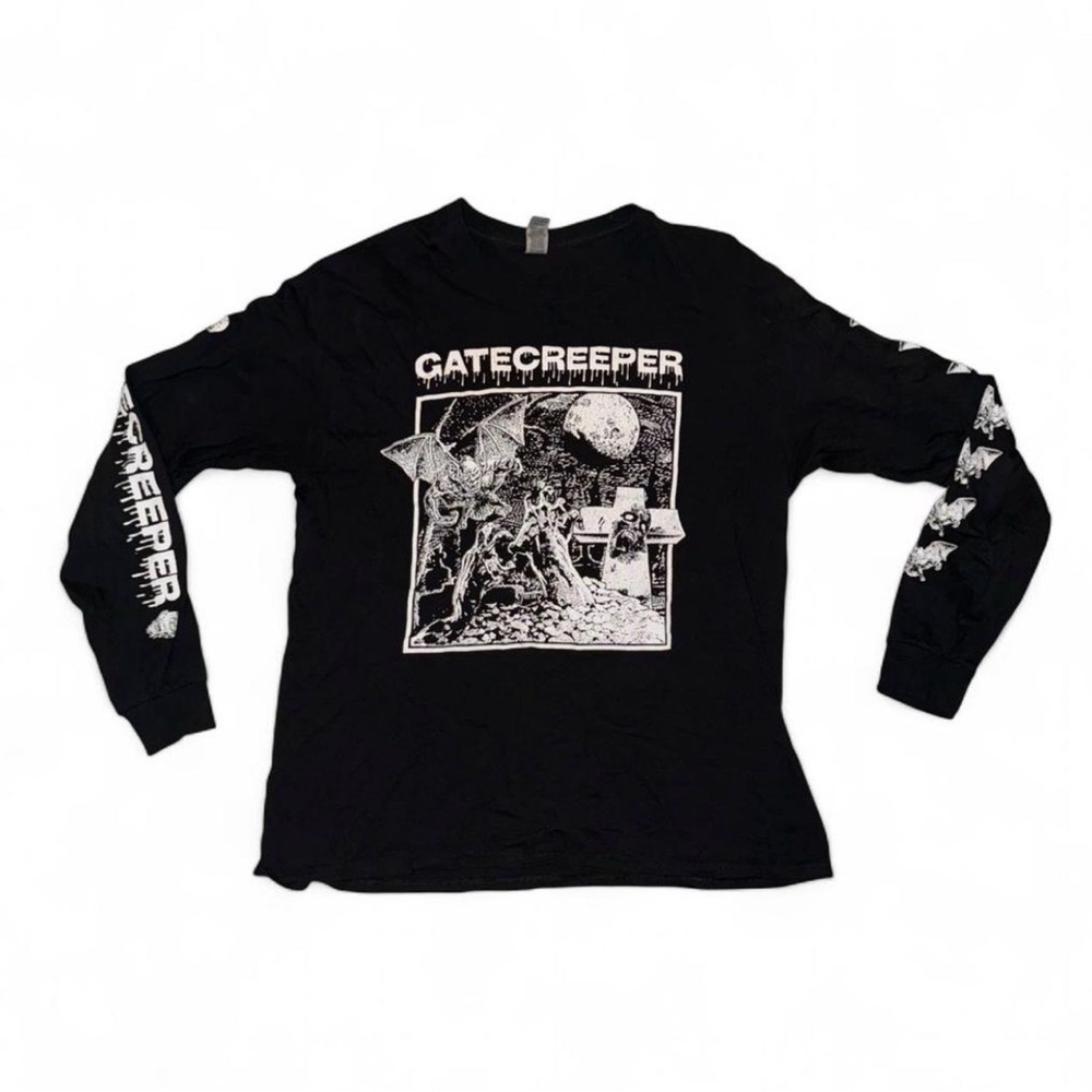 Gatecreeper Band Tee Long Sleeve Metal Men’s Size Large